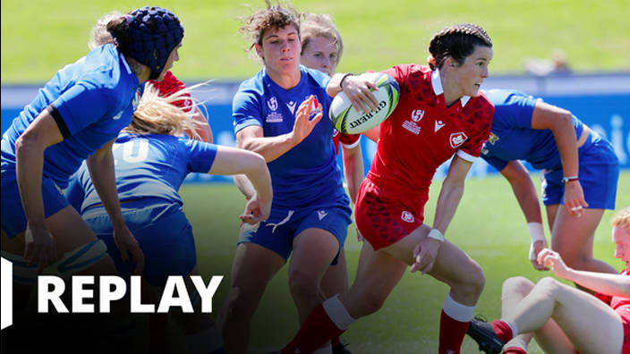 Rugby - Coupe du Monde Féminine - Fidji / Afrique